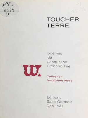 cover image of Toucher terre